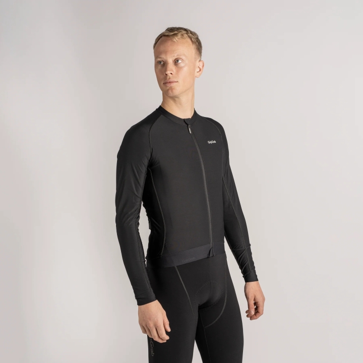 GripGrab PACR Long Sleeve Jersey black