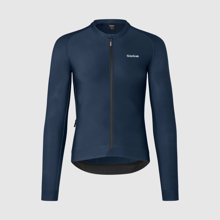 GripGrab PACR Long Sleeve Jersey navy blue