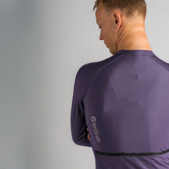 GripGrab PACR Long Sleeve Jersey purple