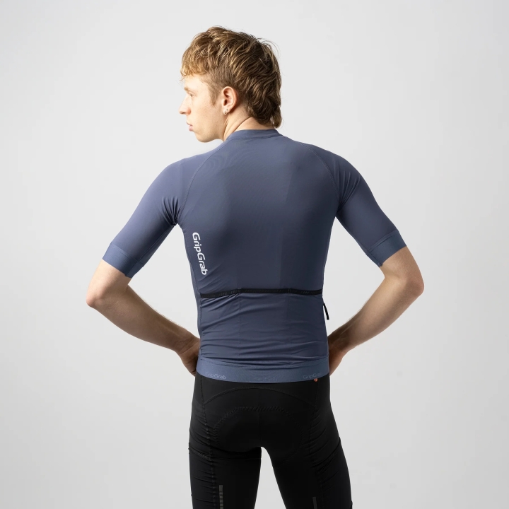 GripGrab PACR Short Sleeve Jersey navy blue
