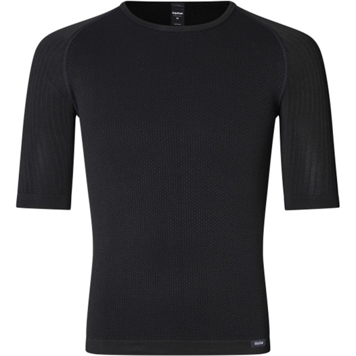 GripGrab PACR Spring-Autumn Seamless Short Sleeve Base Layer black