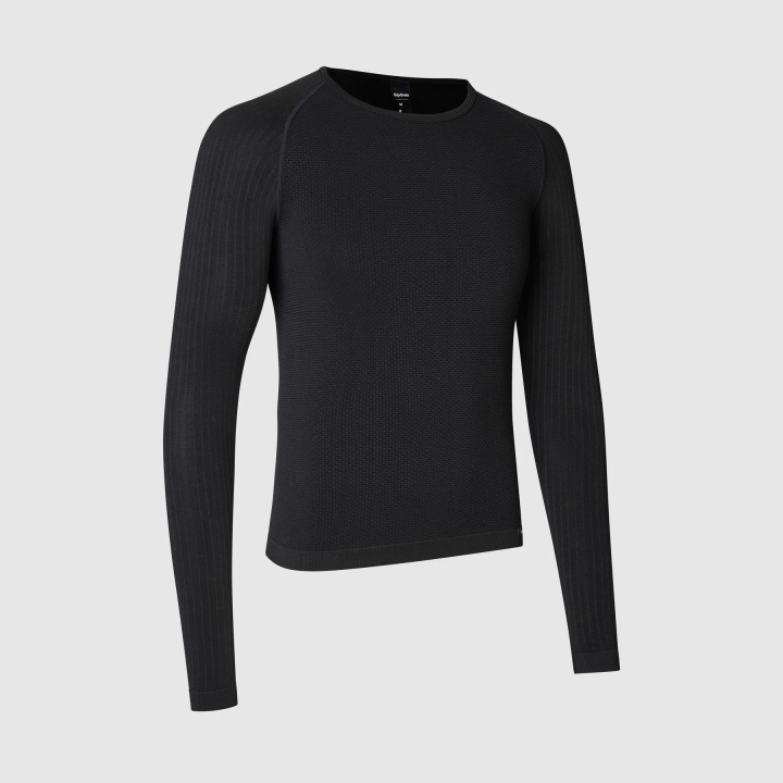GripGrab PACR Spring-Autumn Seamless Long Sleeve Base Layer black