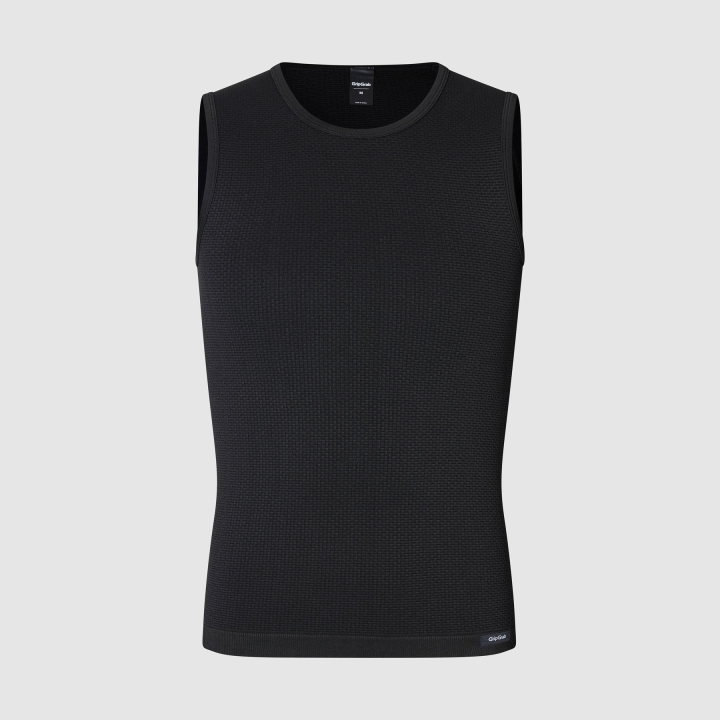 GripGrab PACR Spring-Autumn Seamless Sleevless Base Layer black