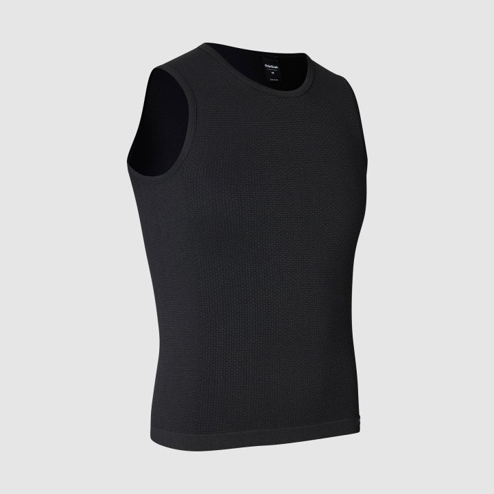 GripGrab PACR Spring-Autumn Seamless Sleevless Base Layer black