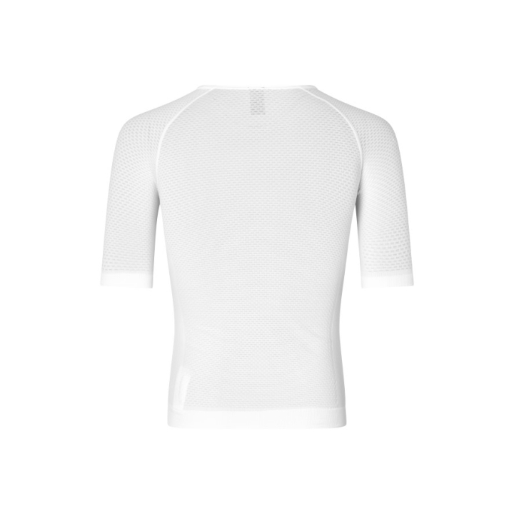 GripGrab PACR Summer Seamless Short Sleeve Base Layer white