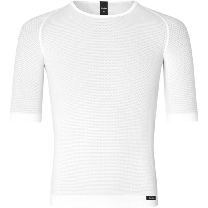 GripGrab PACR Summer Seamless Short Sleeve Base Layer white
