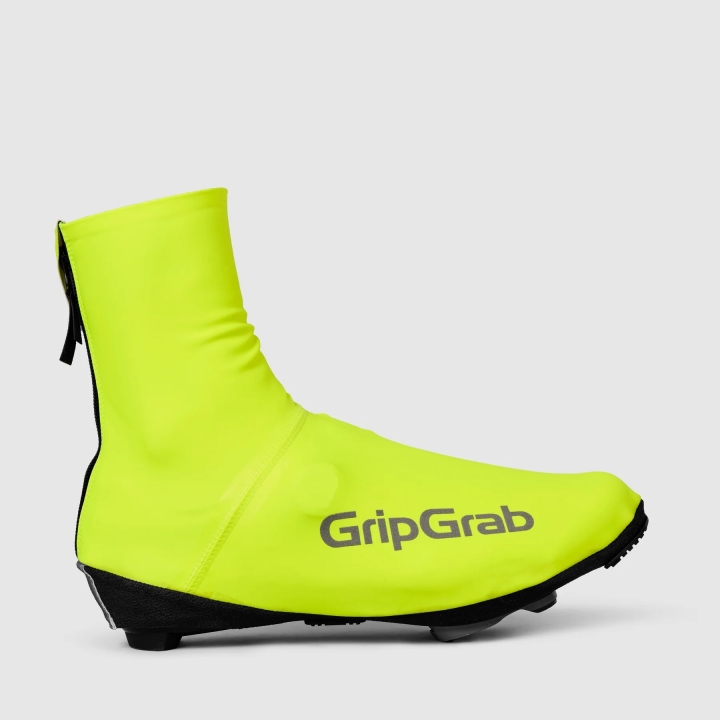 GripGrab PACR Waterproof Road Shoe Covers yellow hi-vis