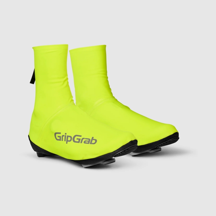GripGrab PACR Waterproof Road Shoe Covers yellow hi-vis