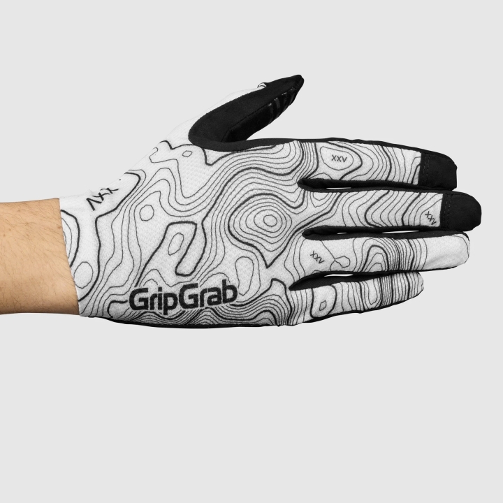 GripGrab Rebel Full Finger Summer Handschuhe white