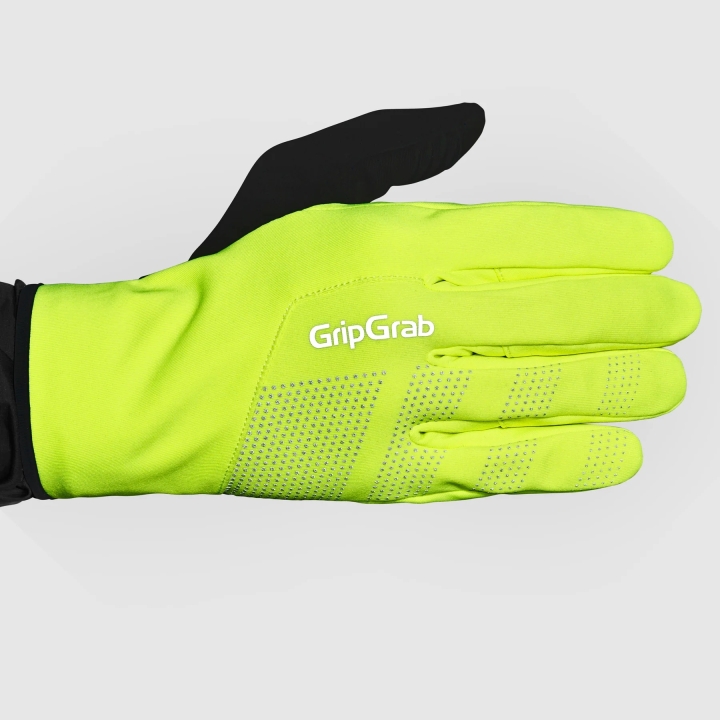 GripGrab Ride II Windproof Spring-Autumn Handschuhe yellow hi-vis