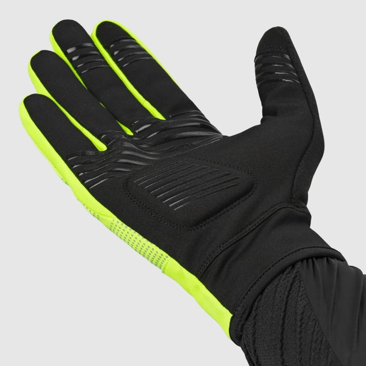GripGrab Ride II Windproof Spring-Autumn Handschuhe yellow hi-vis