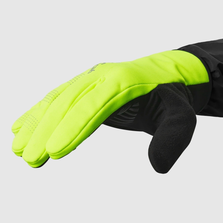 GripGrab Ride II Windproof Spring-Autumn Handschuhe yellow hi-vis