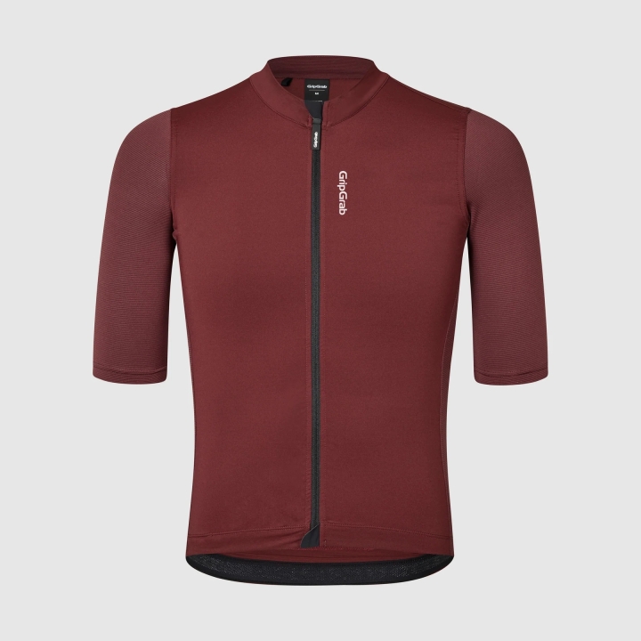 GripGrab RIDE Short Sleeve Jersey dark red