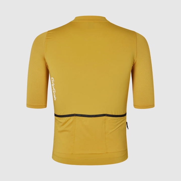 GripGrab RIDE Short Sleeve Jersey mustard yellow