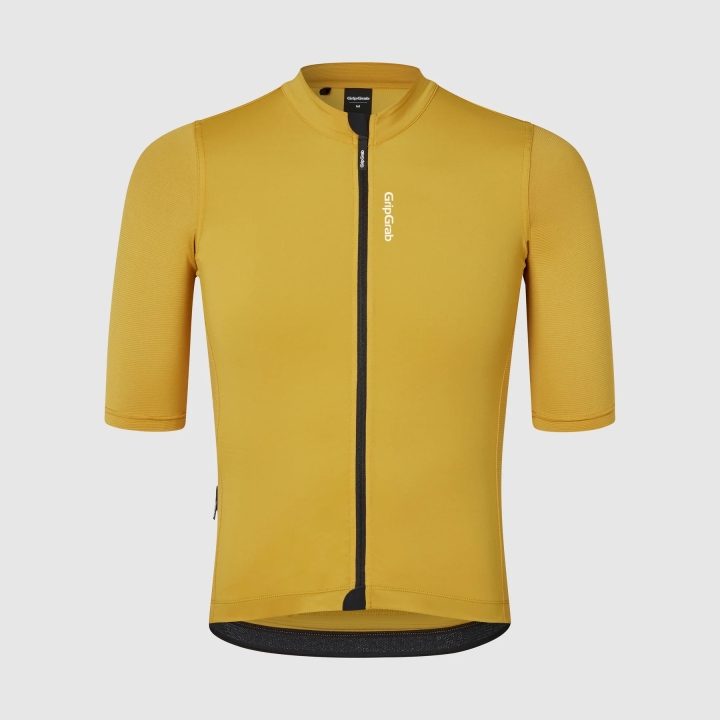 GripGrab RIDE Short Sleeve Jersey mustard yellow