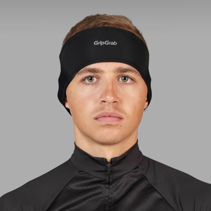 GripGrab Thermo Windproof Winter Headband black