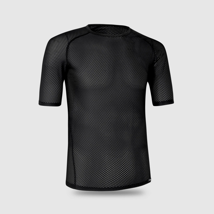 GripGrab Ultralight Mesh Short Sleeve Base Layer black