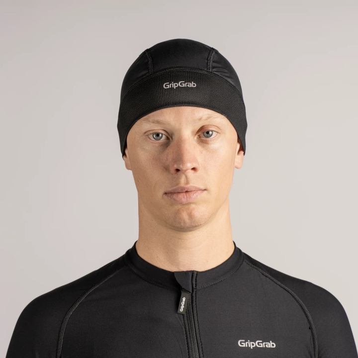 GripGrab UPF 50+ Lightweight Summer Skull Cap black
