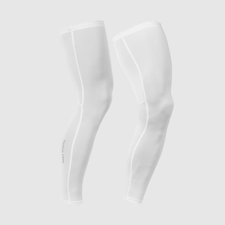 GripGrab UPF 50+ UV Protect Leg Sleeves white