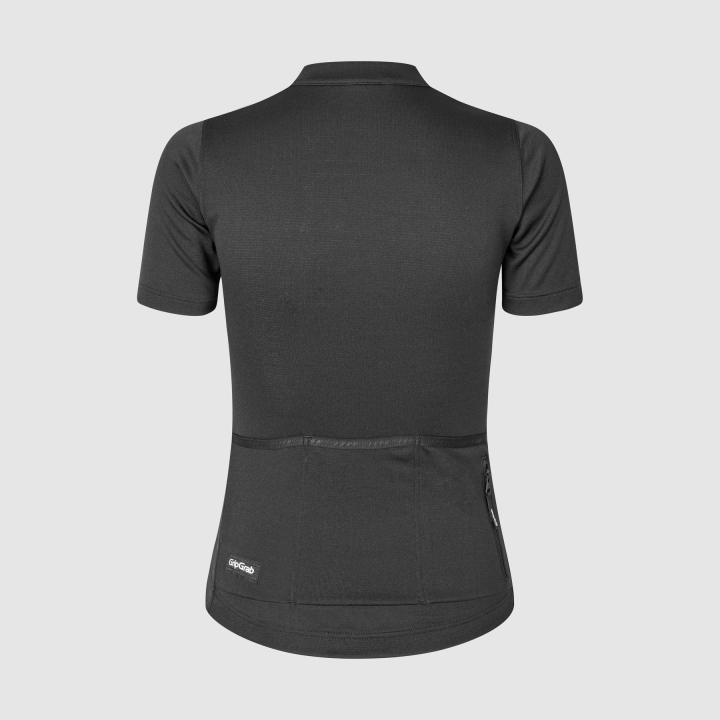 GripGrab Women's EXPLR Merinotech Short Sleeve Jersey black