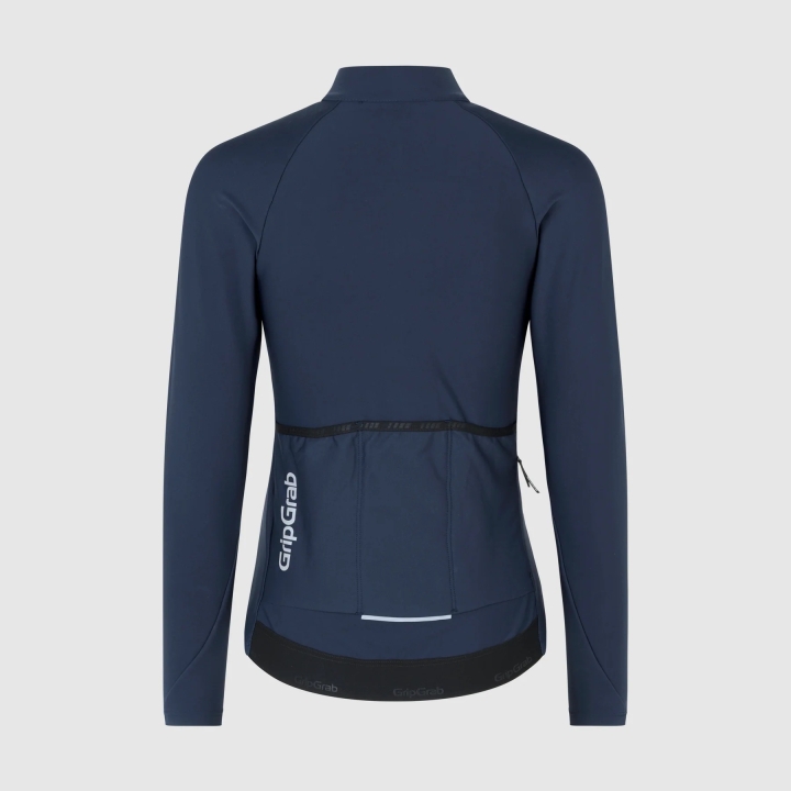 GripGrab Women's PACR Thermal Long Sleeve Jersey navy blue