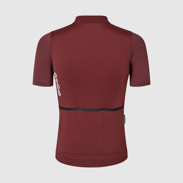 GripGrab Women's RIDE Short Sleeve Jersey dark red