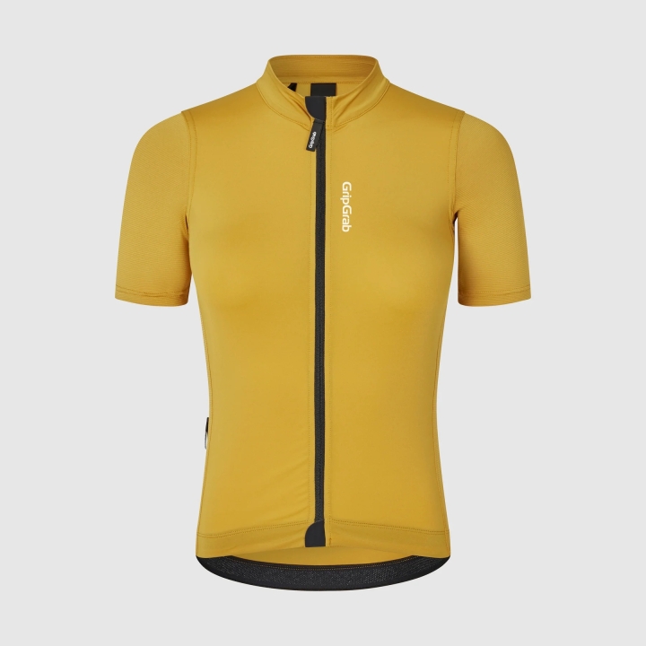 GripGrab Women's RIDE Short Sleeve Jersey mustard yellow
