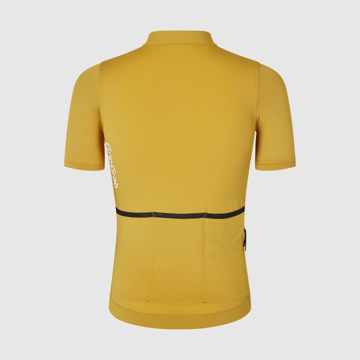 GripGrab Women's RIDE Short Sleeve Jersey mustard yellow