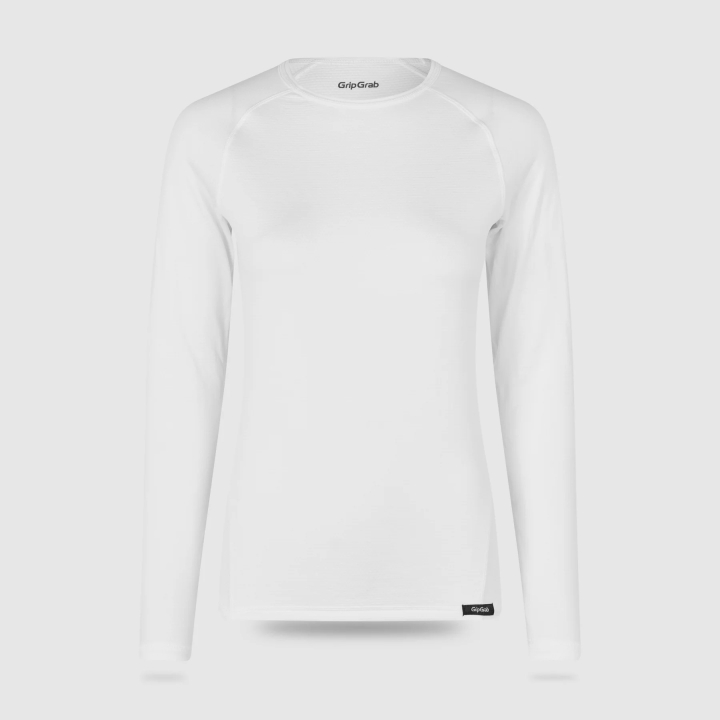 GripGrab Women's Ride Thermal Long Sleeve Base Layer white