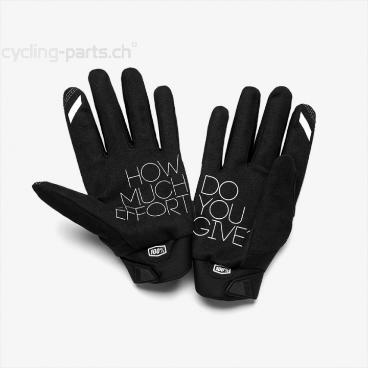100% Brisker Youth Fluo Yellow Handschuhe