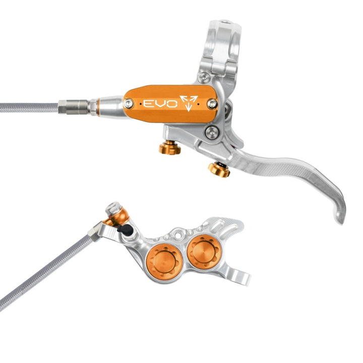 Hope EVO GR4 silver/orange Scheibenbremse vorne