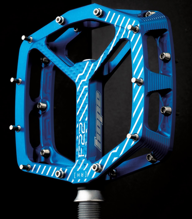 Hope F22 Flat Pedal blue