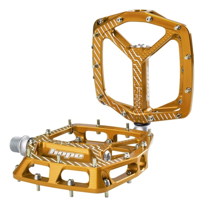 Hope F22 Flat Pedal bronze