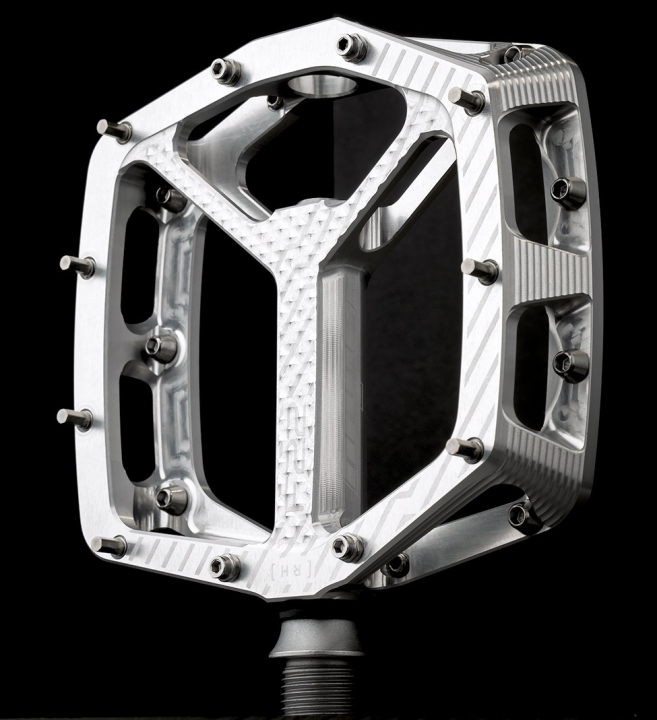 Hope F22 Flat Pedal silver