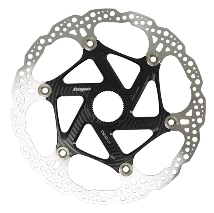 Hope Floating Rotor MTB Centerlock 220mm black Bremsscheibe