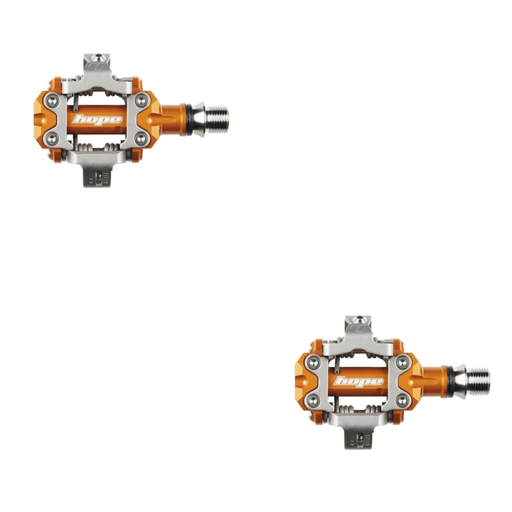 Hope Union RC orange Pedale