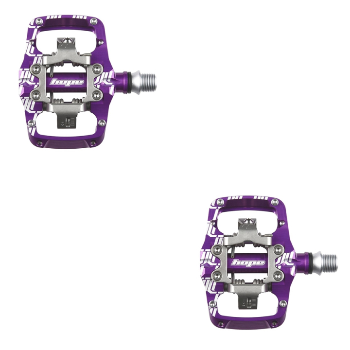 Hope Union TC purple Pedale