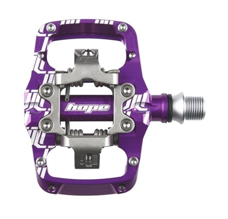 Hope Union TC purple Pedale