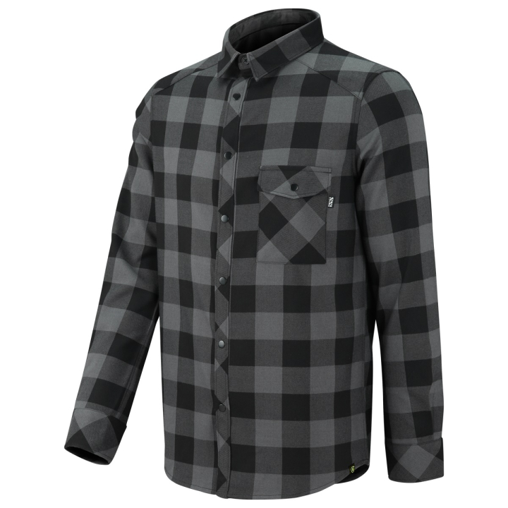 iXS Carve Digger Shirt graphit-schwarz