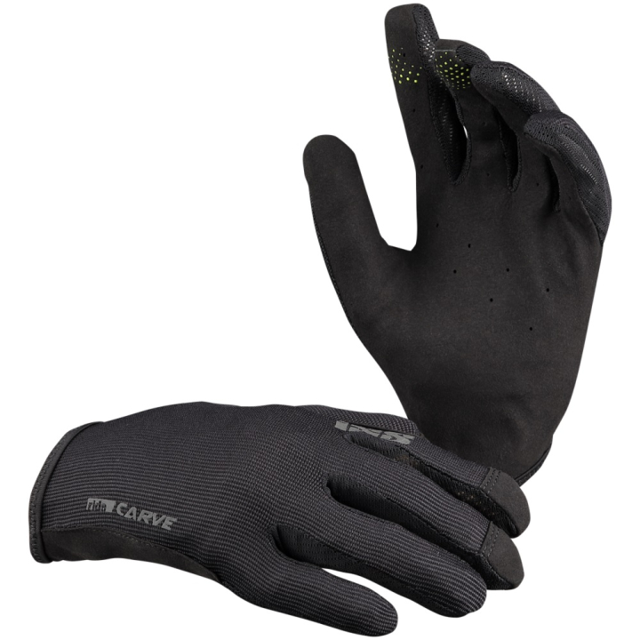 iXS Carve black Handschuhe