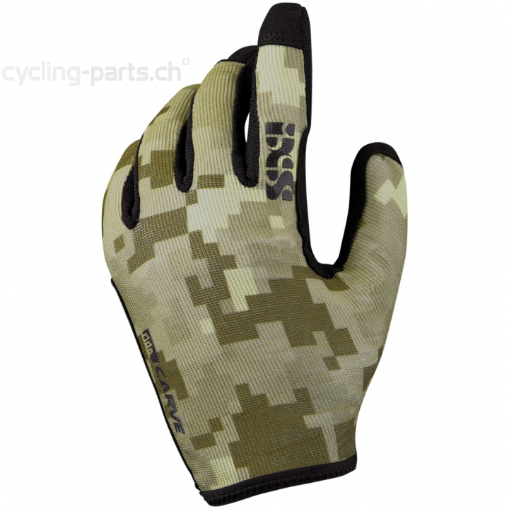 iXS Carve camel camo Handschuhe