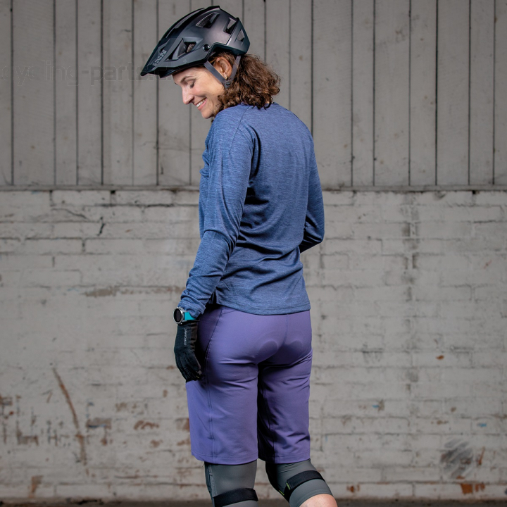 iXS Flow X Women long sleeve Jersey grape