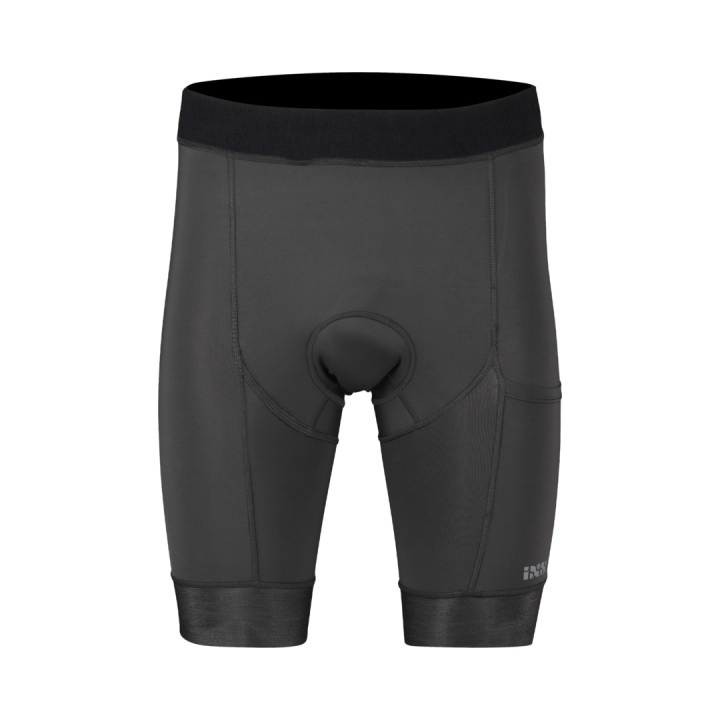 iXS Flow XTG inner Shorts anthrazit mit Sitzpolster