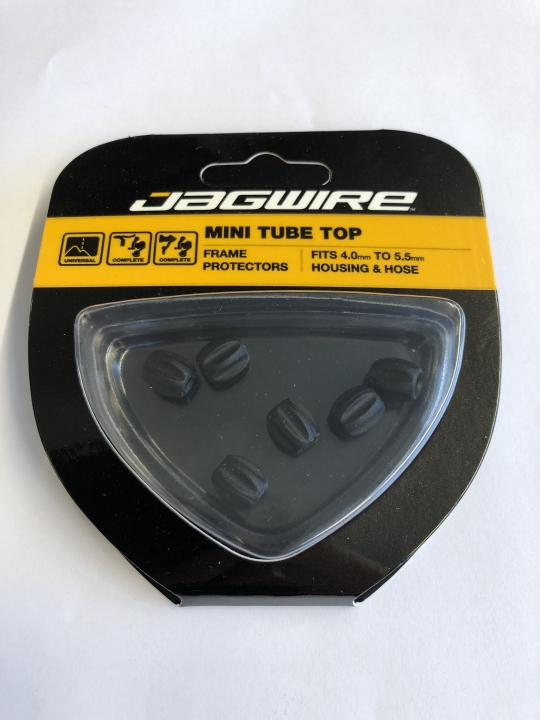 Jagwire Mini Tube Top black 4-5mm - Set