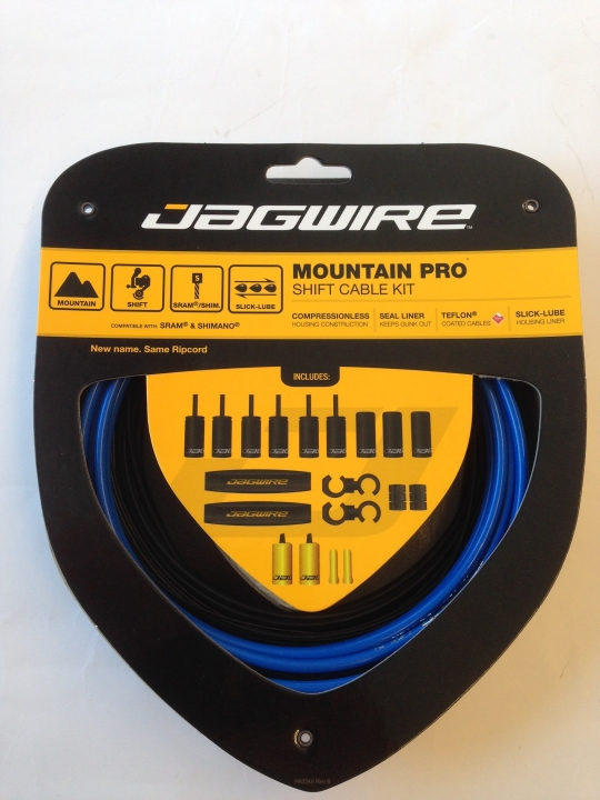 Jagwire Mountain Pro SID blue Schaltzugset