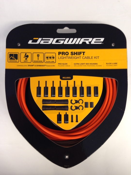 Jagwire Pro Shift orange Schaltzugset