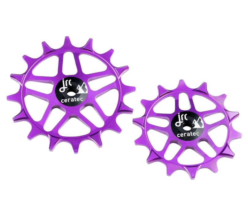 JRC Components Ceramic Sram SL/XX/X0/GX Eagle Transmission purple Schaltwerkrädchen