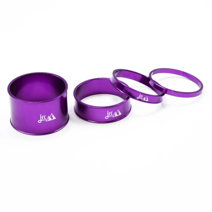 Jrc Components Lightweight 1 1/8" Spacer Set purple