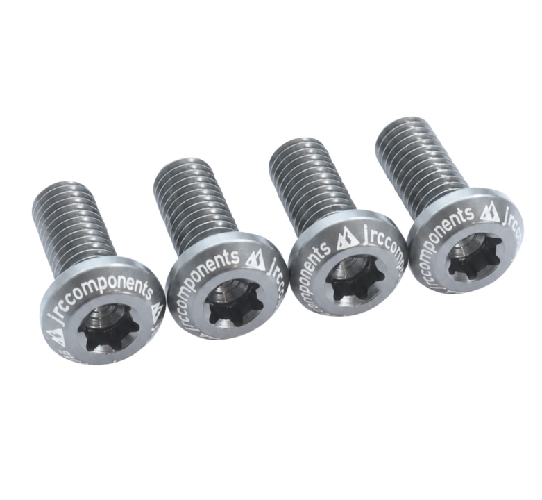 JRC Components Low Profile Aluminium Flaschenhalterschrauben M5x14mm gunmetal
