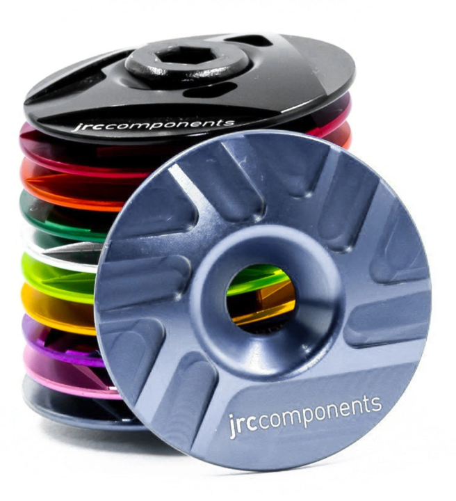 JRC Components Top Cap 1 1/8" Pathway Design gunmetal